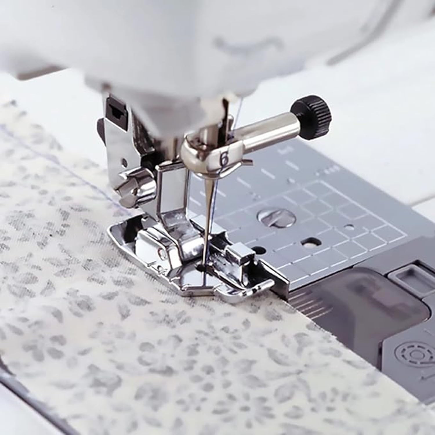 2pcs 1/4'' (Quarter Inch) Quilting Patchwork Sewing Machine Presser Foot with...