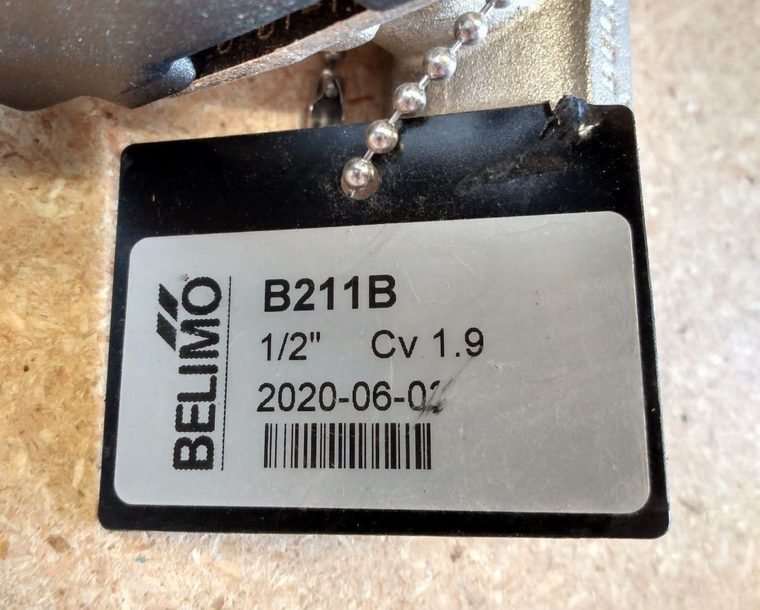 Belimo B11B+TR24-SR-T US 1/2" Cv 1.9