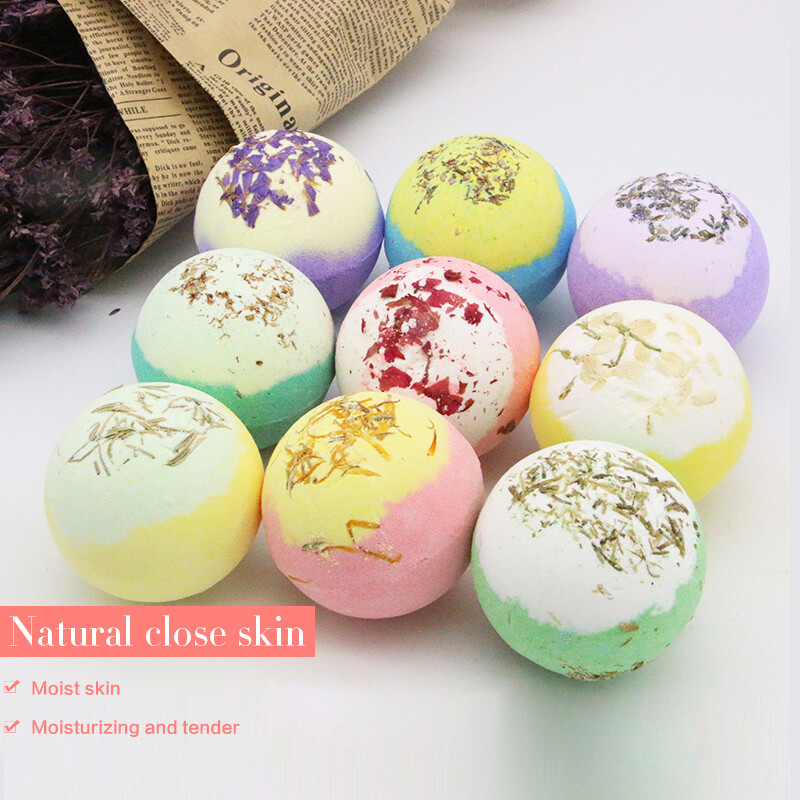 Bath Bombs, Natural Relaxing Moisturize Gifts Sets Idea Bubble Fizzy & Spa Bath
