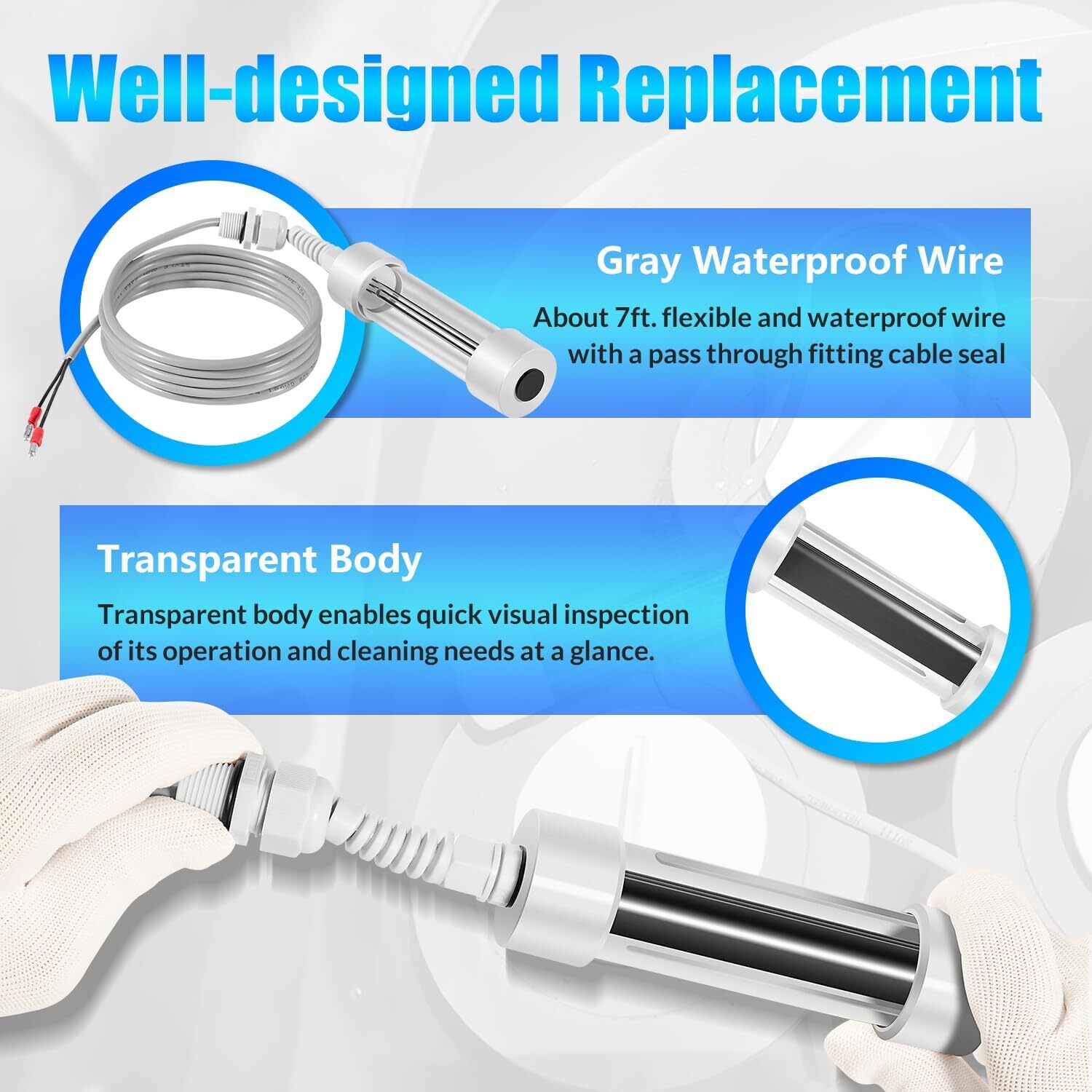 Scepter Salt Cell 76078 for ACE Systems Spas & Hot Tub, for Hot Spring/Limelight