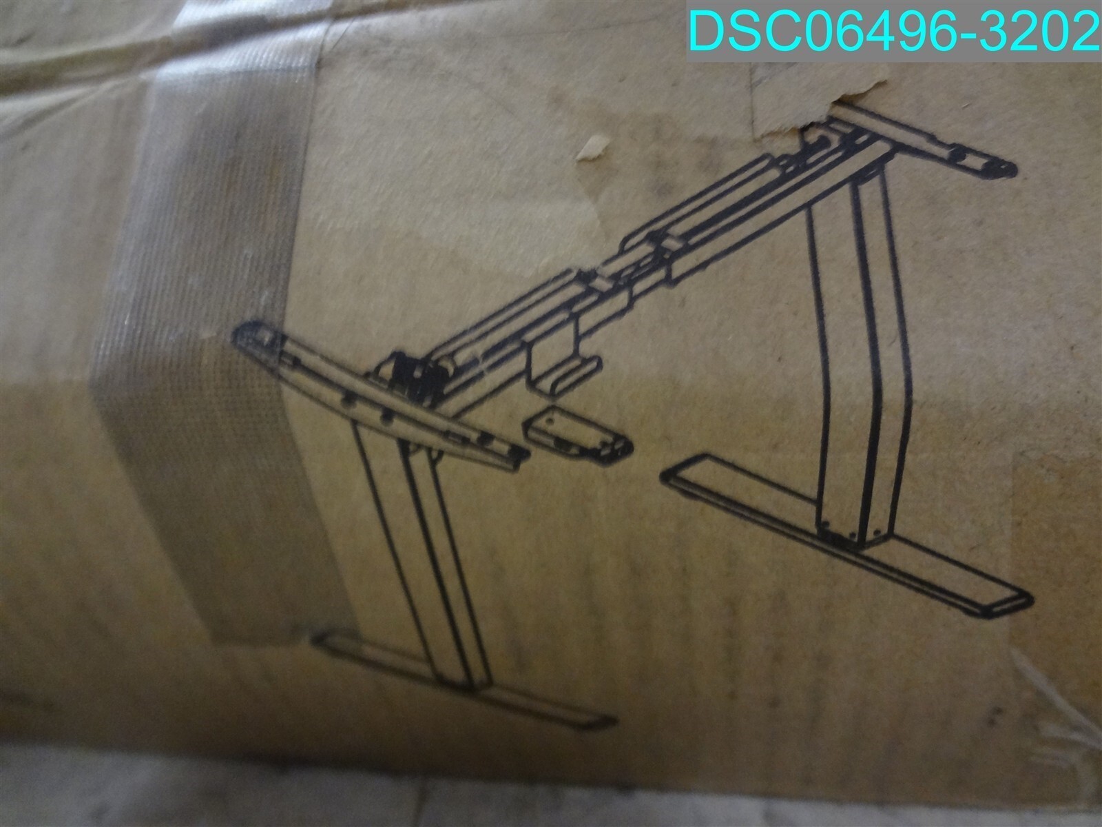 FLEXISPOT ELECTRIC HEIGHT ADJUSTABLE STANDING DESK FRAME 810054075974