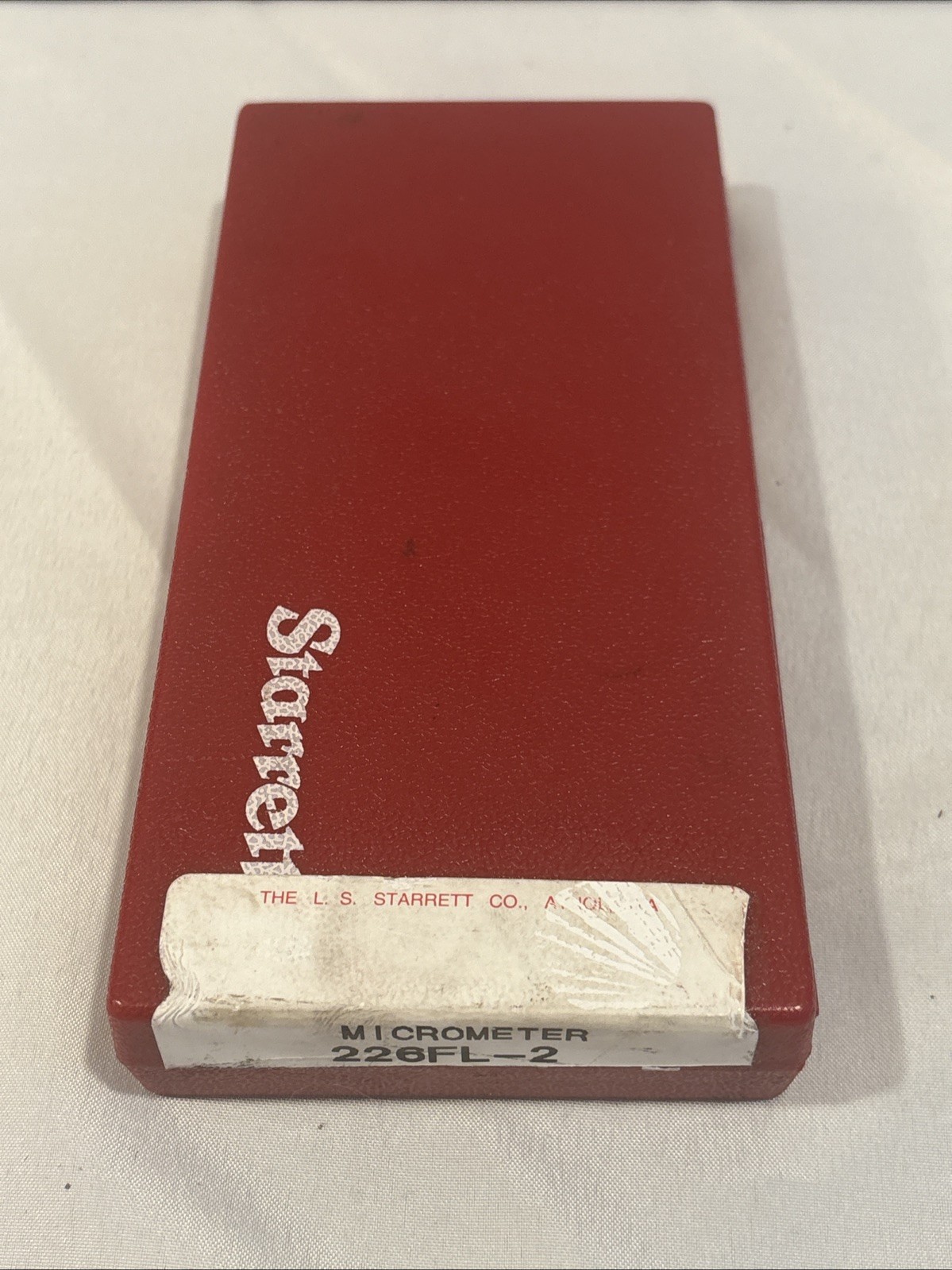 Starrett T226FL-2 Outside Micrometer, 1-2", Machinist Tool