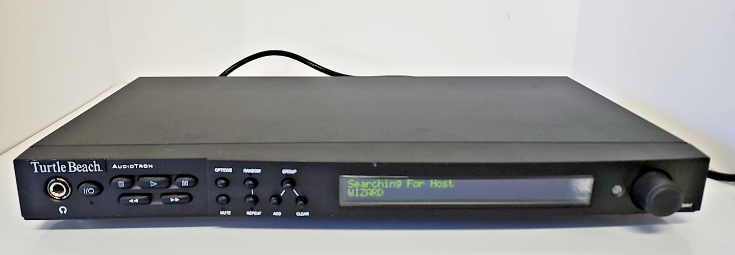 Turtle Beach Audiotron Hi-Fi Music Player TBS-3506-01E No -Remote- Tested