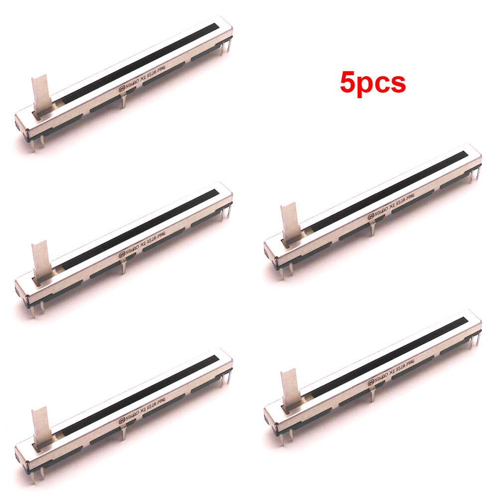 5pcs DJ Live Mixer Fader 50KDx2 Dual CH for Mackie 1402VLZ/1604VLZ/1642VLZPRO
