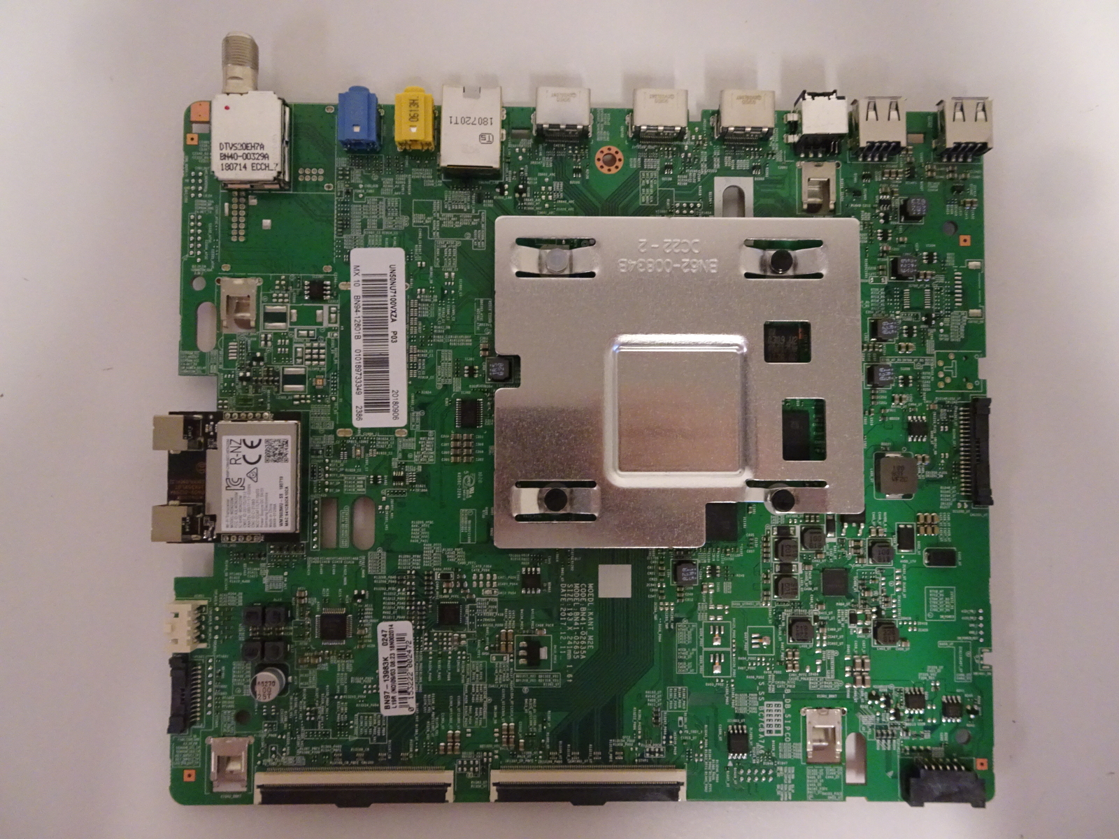 Samsung UN50JU7100VXZA Main Board (BN97-13983K) BN94-12801B