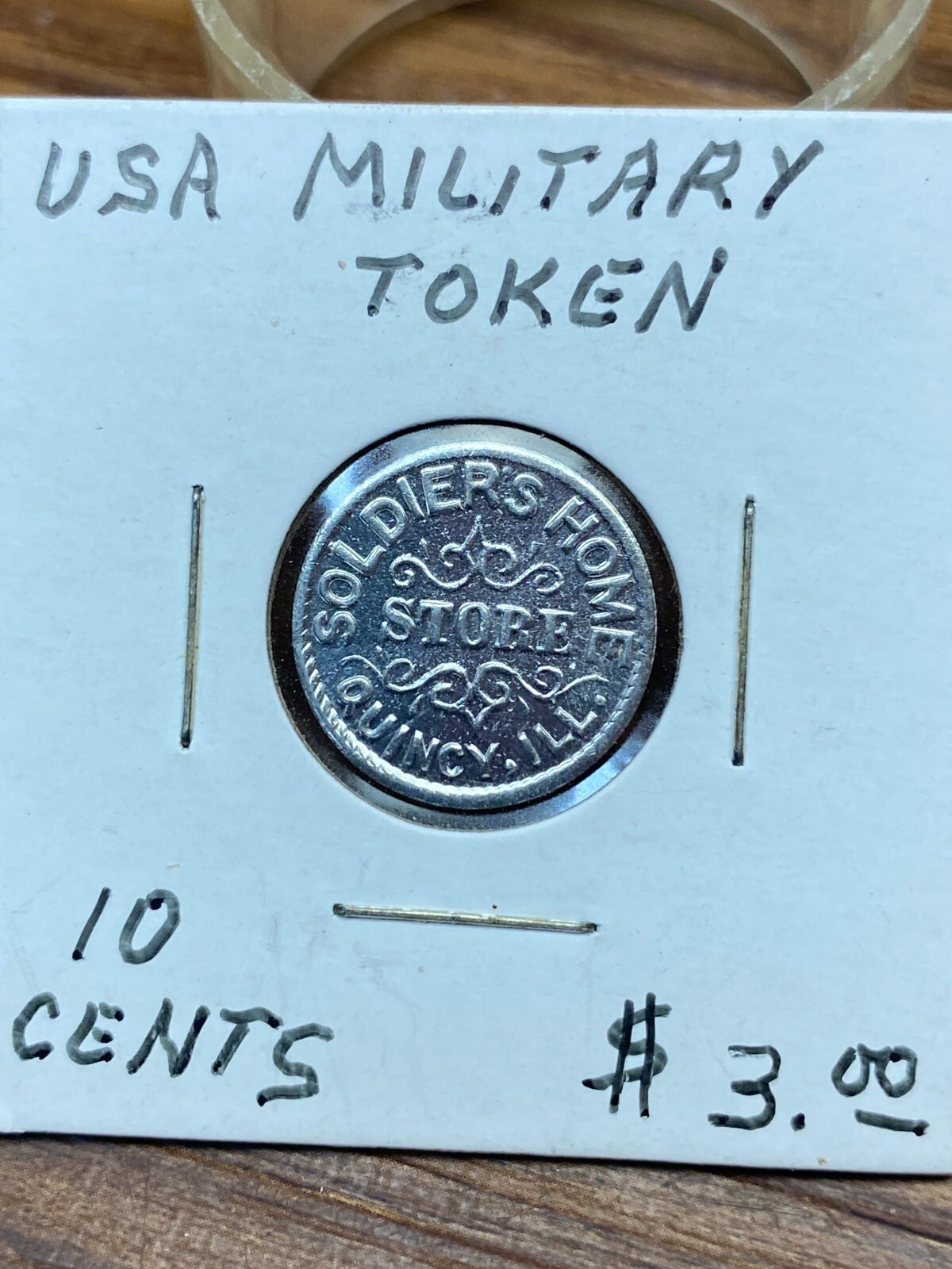 STORAGE UNIT FIND USA Military Token Coin 10 Cents
