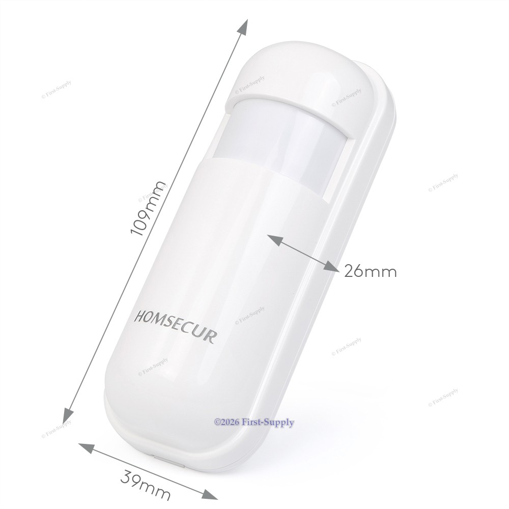HOMSECUR Apartment Touch Screen Alarm System With Wireless Sensor Remote Control