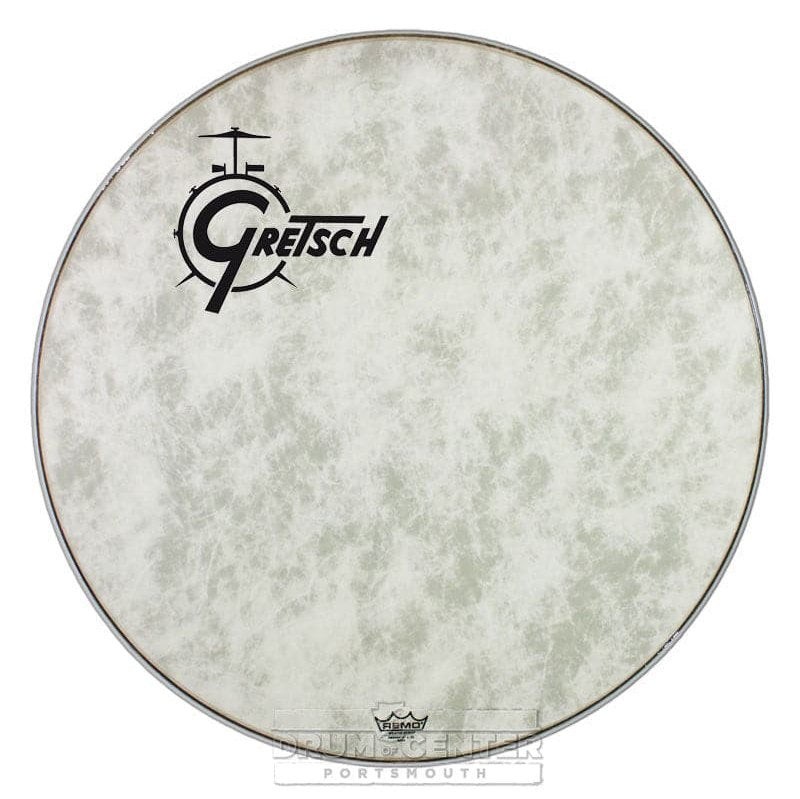 Gretsch Permatone Fiberskyn Bass Drumhead 18" w/Offset Logo