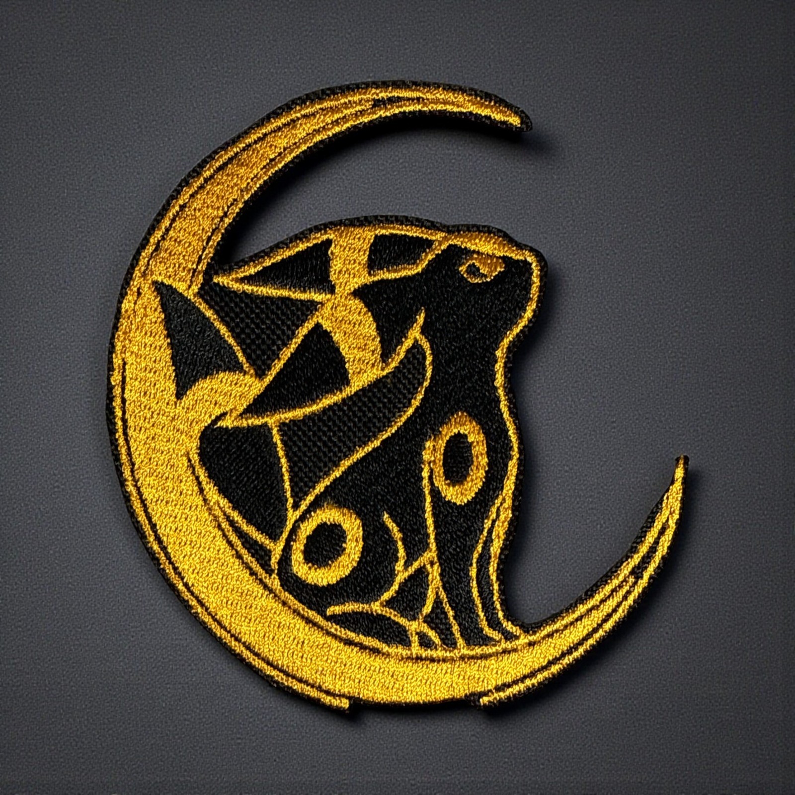 Umbreon Moon Embroidery Patch 4.03" X 3.67"