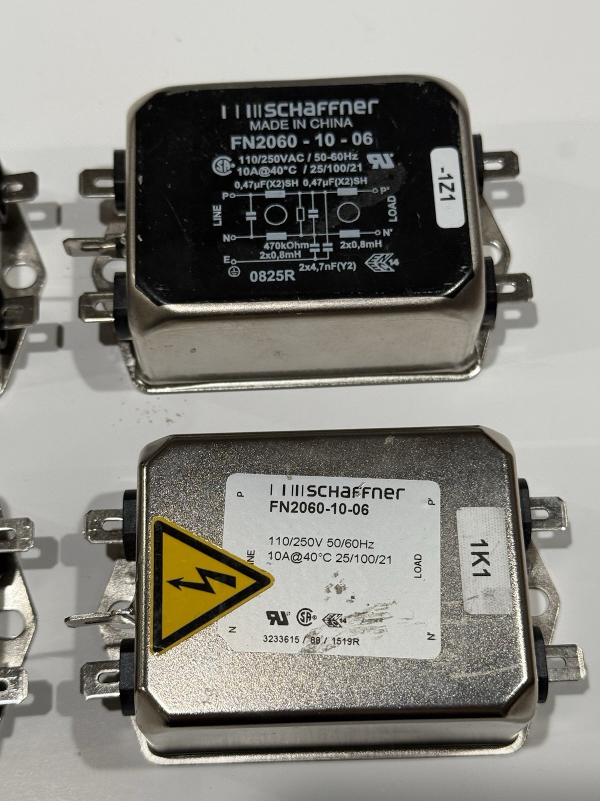 one FN2060-10-06 Power Line Filter by SCHAFFNER