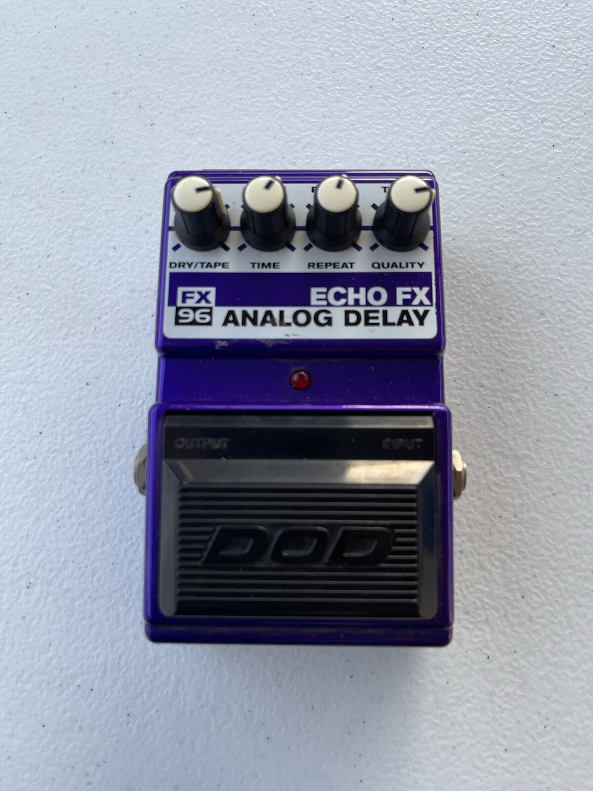 DOD Digitech FX96 Echo FX V2 Tape Analog Delay Vintage Guitar Effect Pedal