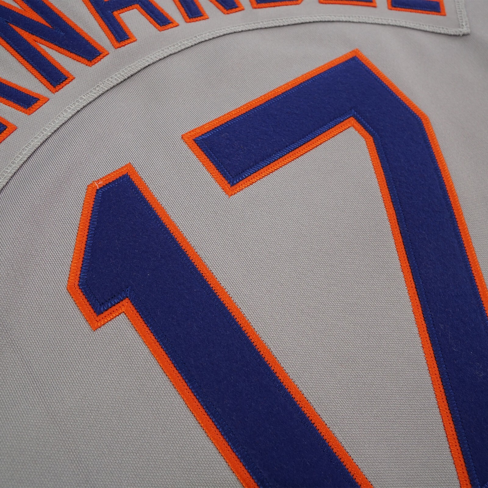 Keith Hernandez 1986 New York Mets Grey Road Cooperstown Jersey w/ 25th Patch