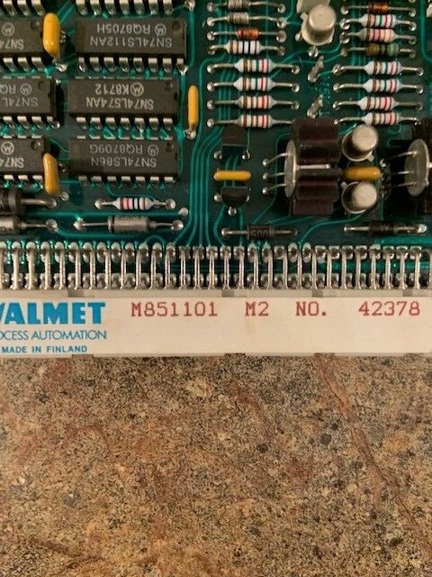 Valmet M851101 Automation Memory Card Karte