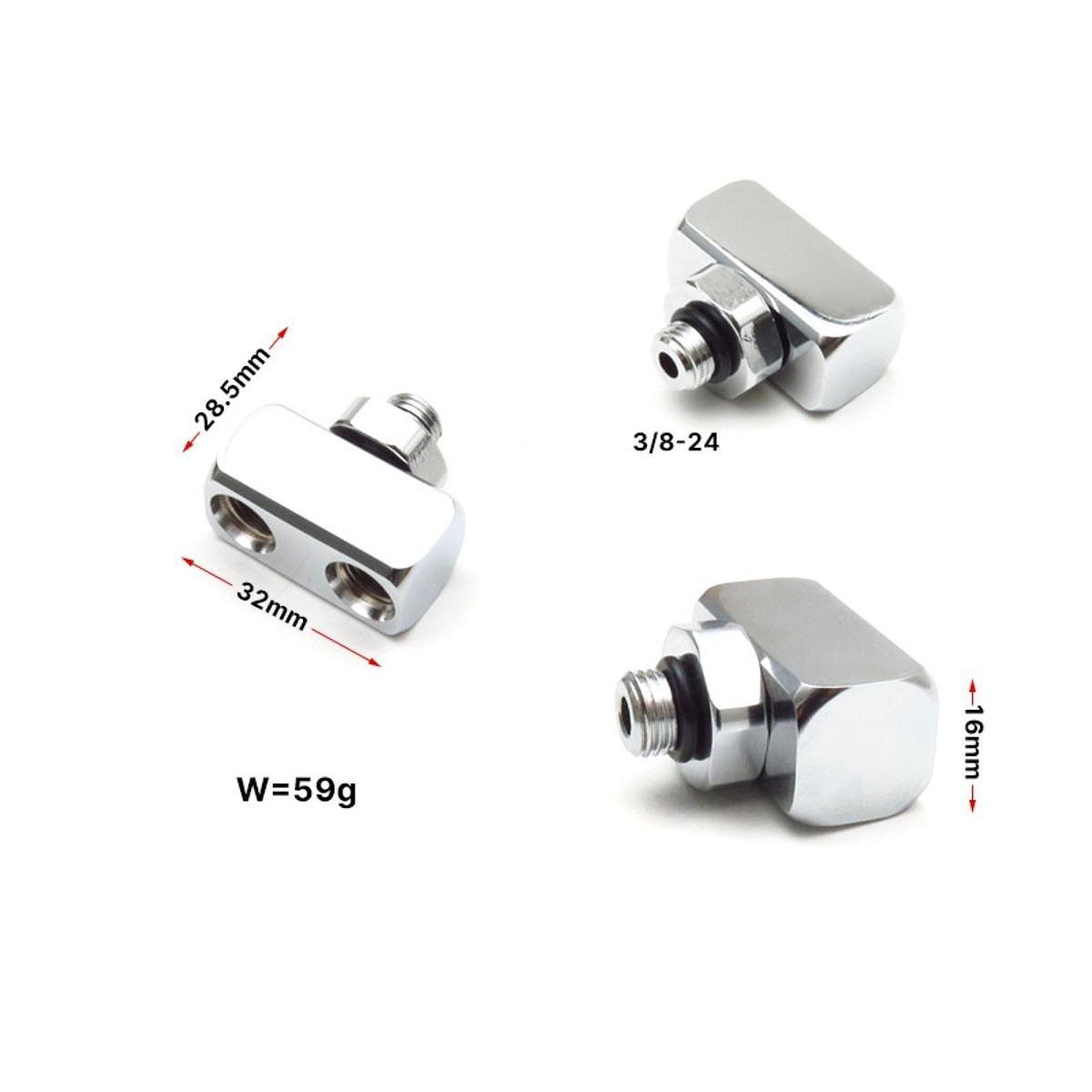 Scuba Diving Hose Splitter Hose Adaptor 3/8-24