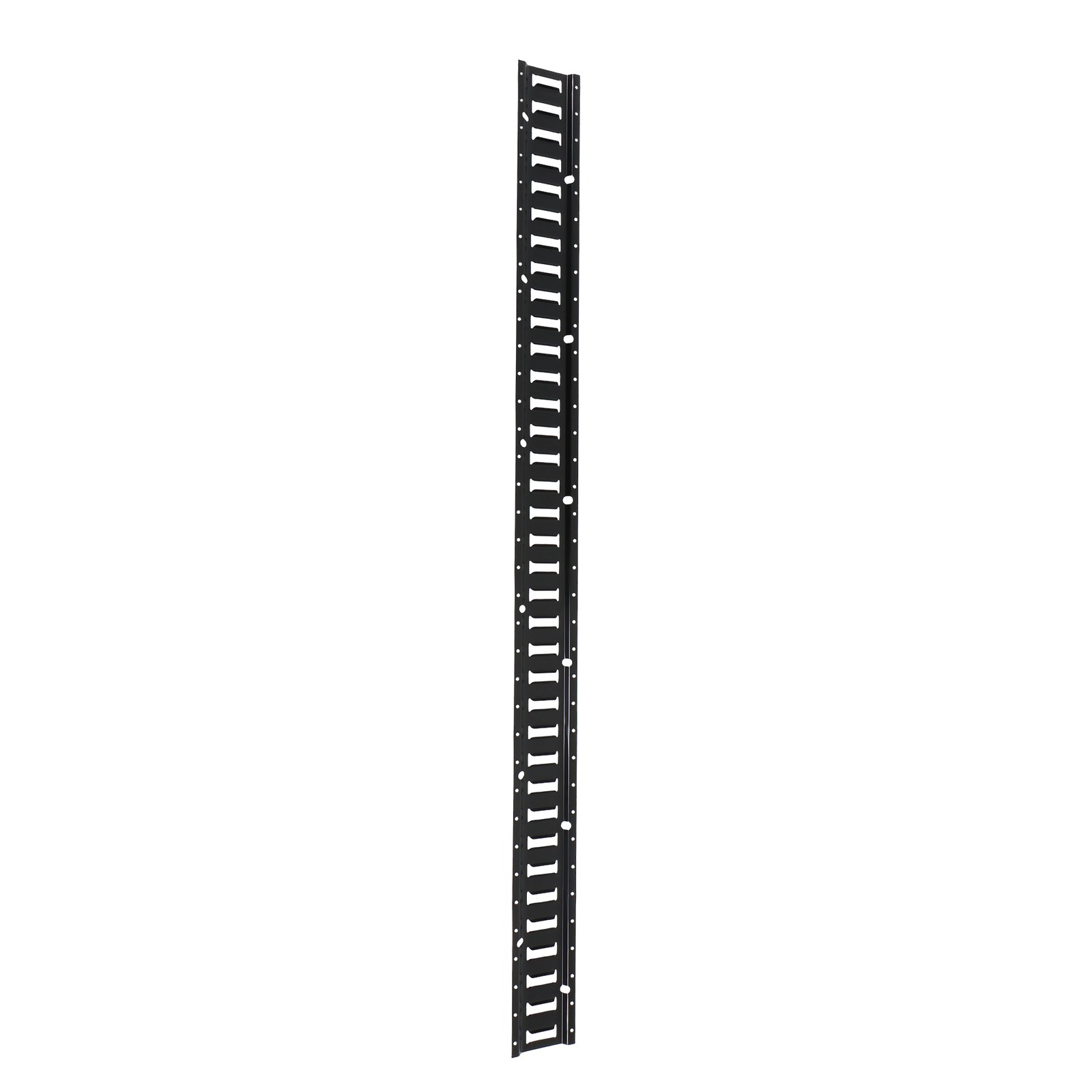 Labwork 4 Pack 6' E Track Tie Down Rail Kit Powder-Coat Black For Garages Vans