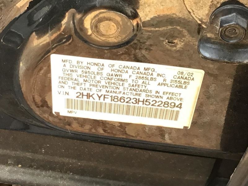 Transfer Case Fits 03-04 PILOT 2832808