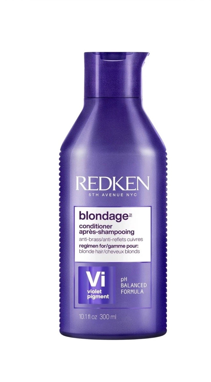 Redken Blondage Purple Conditioner For Blonde Hair - Tones & Moisturizes Brassy