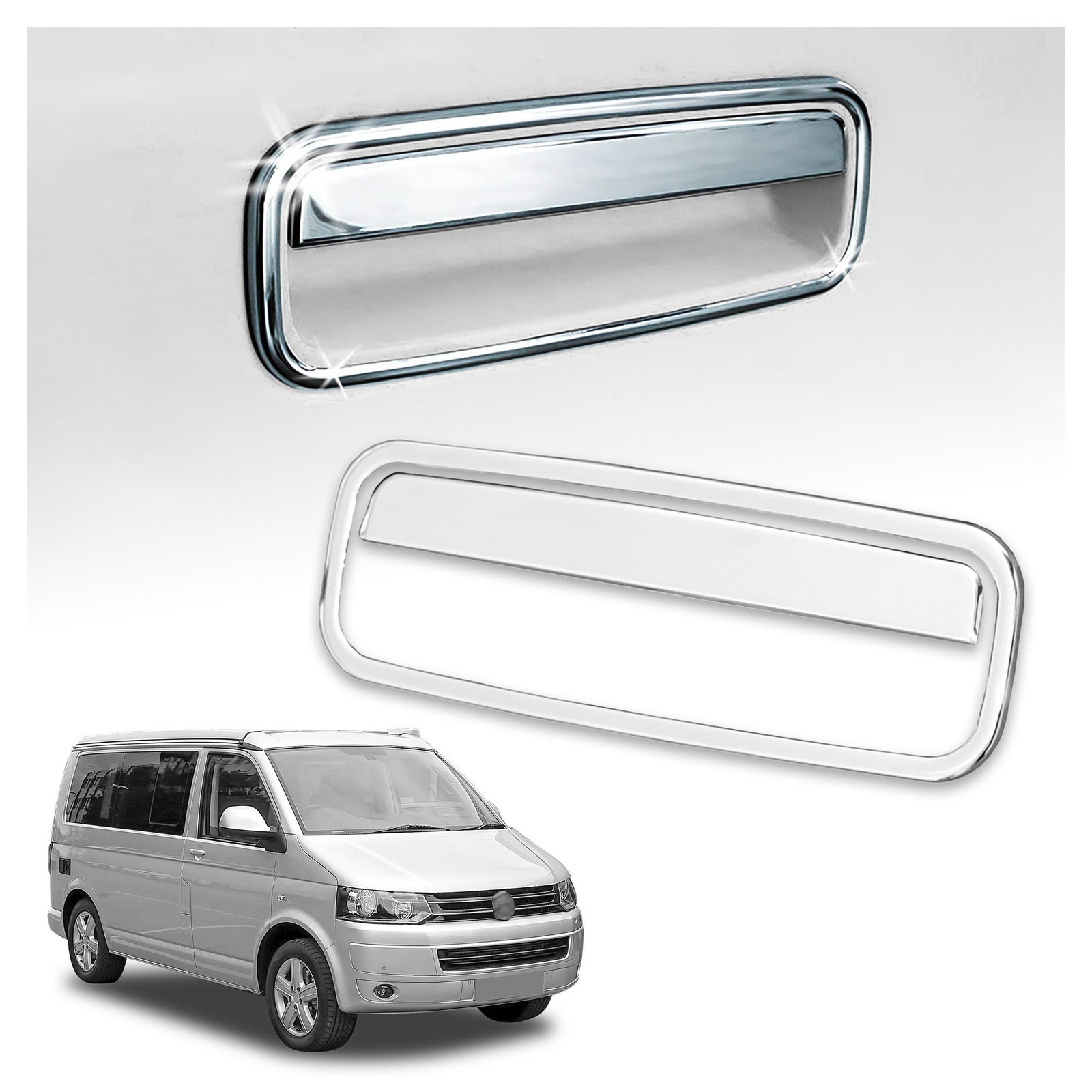 Tailgate Handle Cover for Volkswagen VW California 2009-2015 Chrome