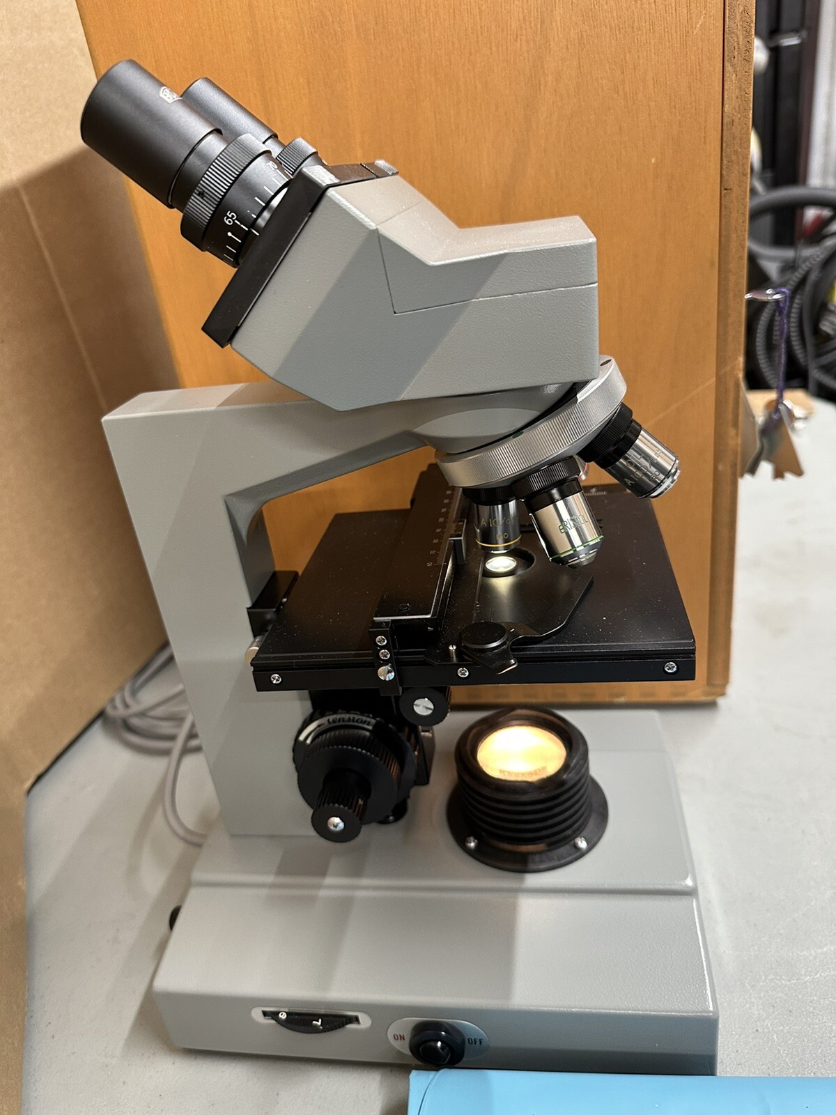 Bristol Scope Bristoline Compound Biological Microscope