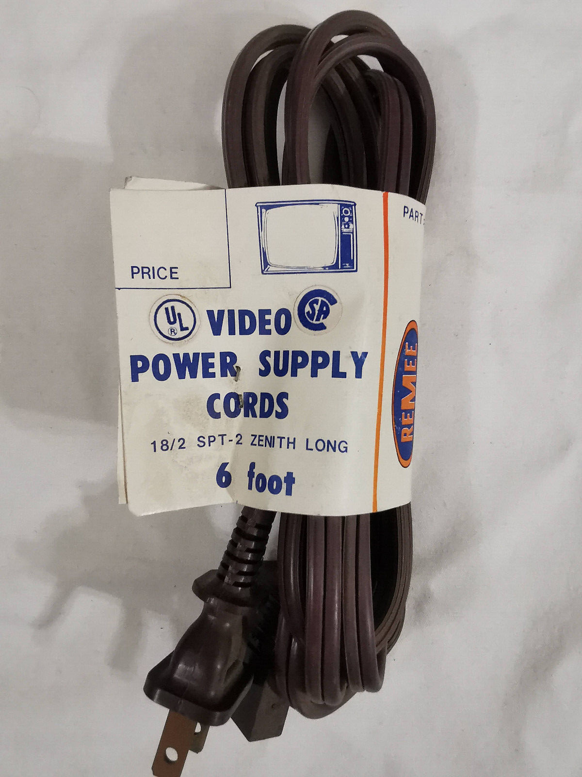 OEM Sansui QRX 1500 3500  5500 7500 Walnut AC Power Cord Replacement READ Please
