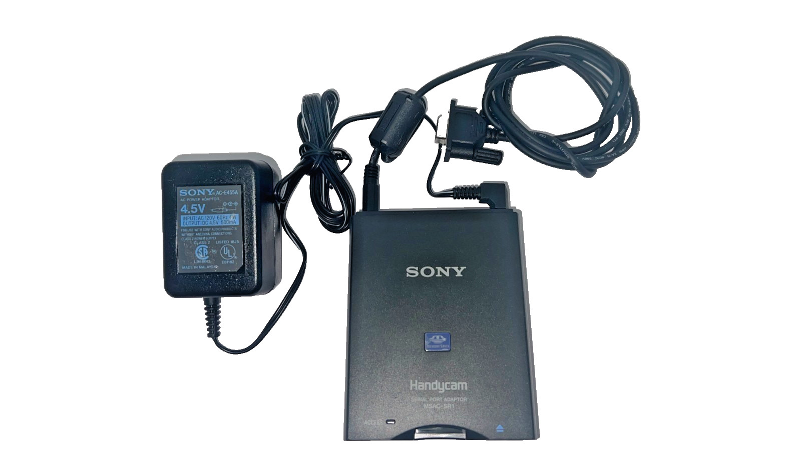 Sony Handycam MSAC-SR1 Serial Port Adapter Complete