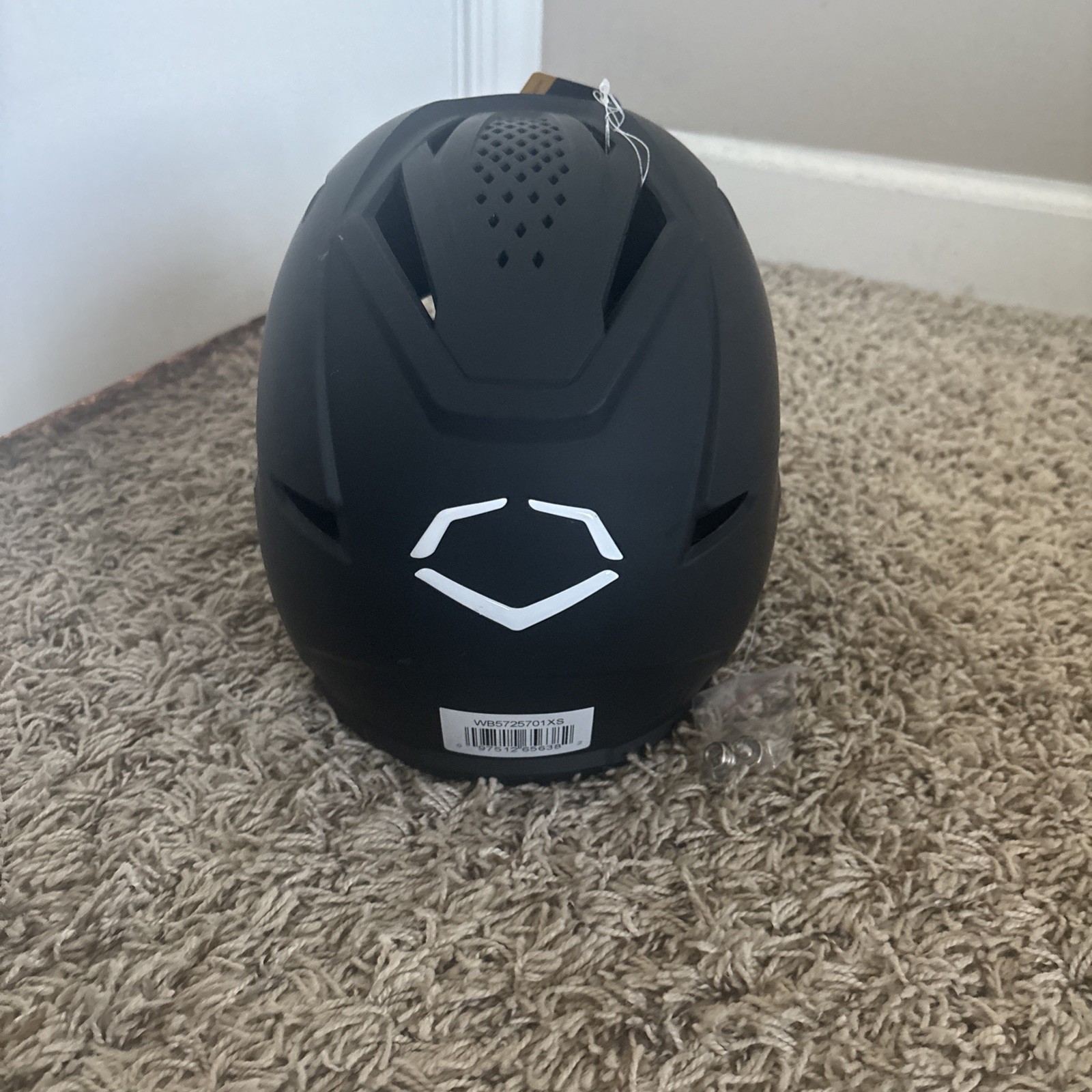Evoshield XVT 2.0 Matte Black Batting Helmet X-Small