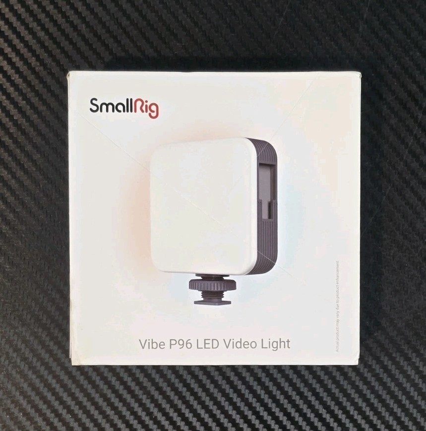 SmallRig 3286B Vibe P96 LED Video Light 2700K - 6500K, Stepless Dimmer, 2200mAh