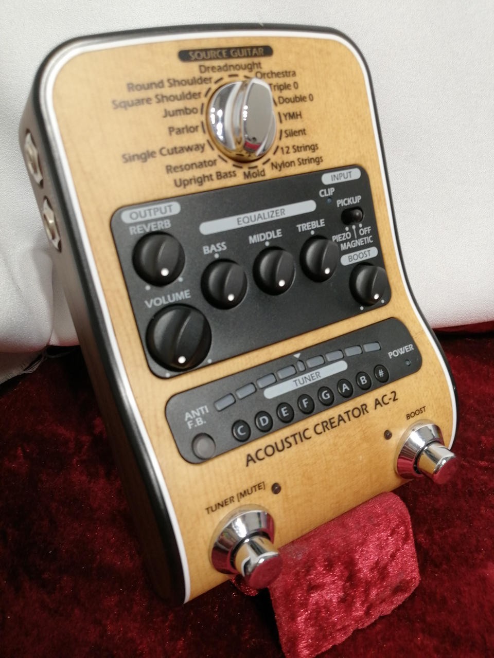 ZOOM AC-2 Acoustic Creator Effect Pedal
