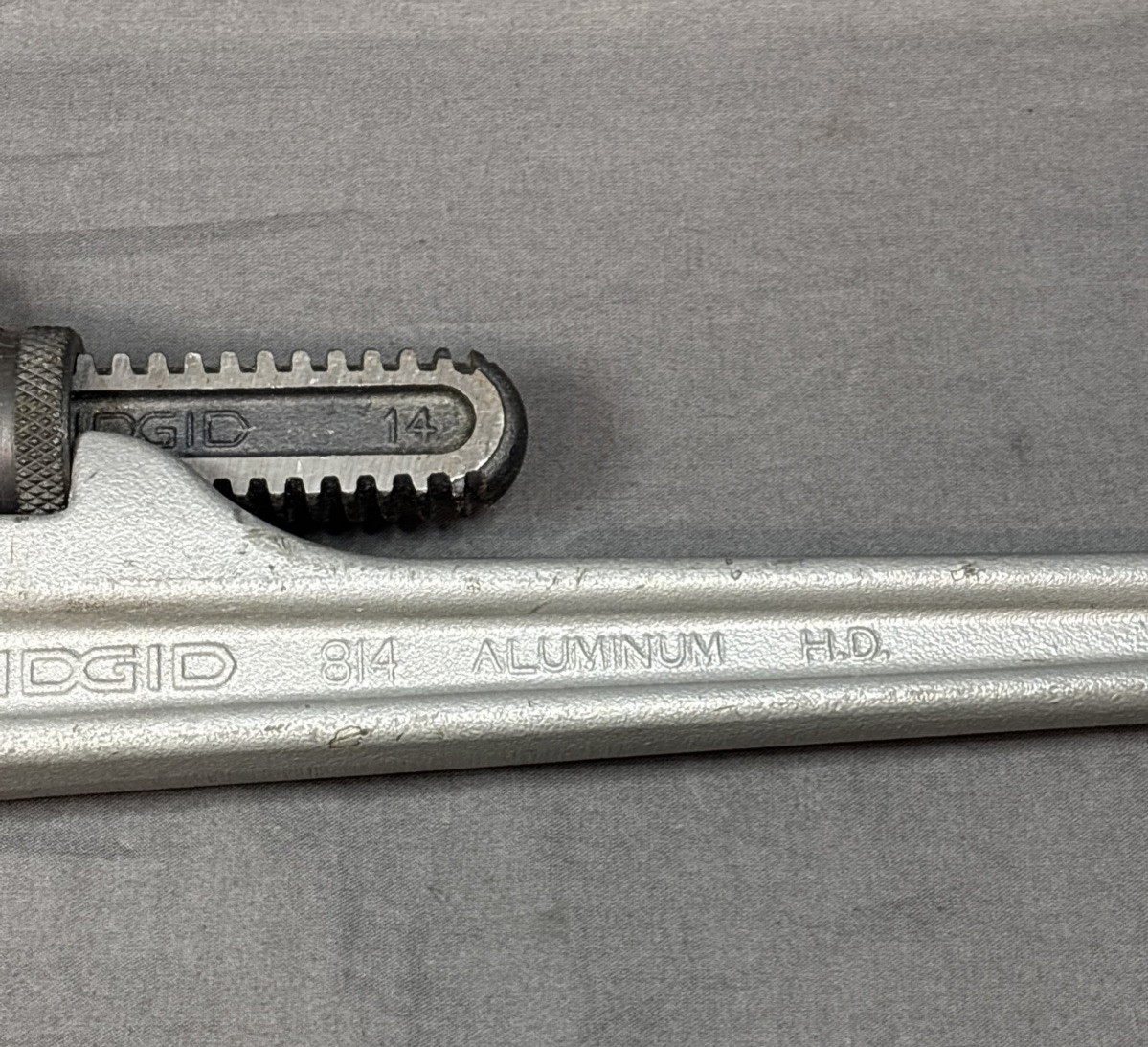 Rigid 14'' Aluminum Pipe Wrench