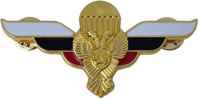 SOVIET UNION RUSSIA MILITARY ARMY PARACHUTE REGIMENT PARACHUTIST PIN golden