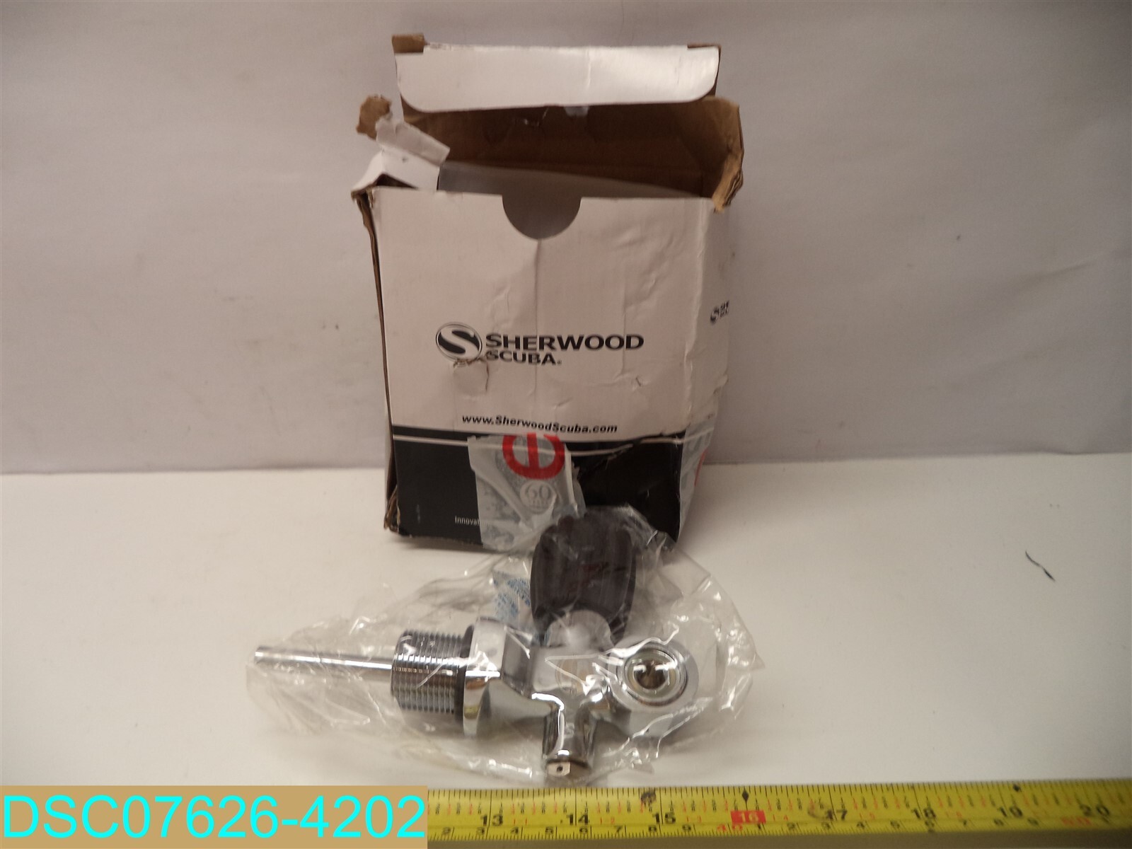 Sherwood Scuba Diving Pro DIN/Yoke Valve SSV-C-48P 022099928607