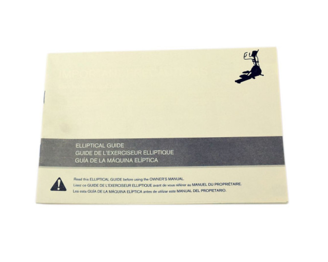 AFG Elliptical Guide Owners Manual 1000107516 Genuine, NEW