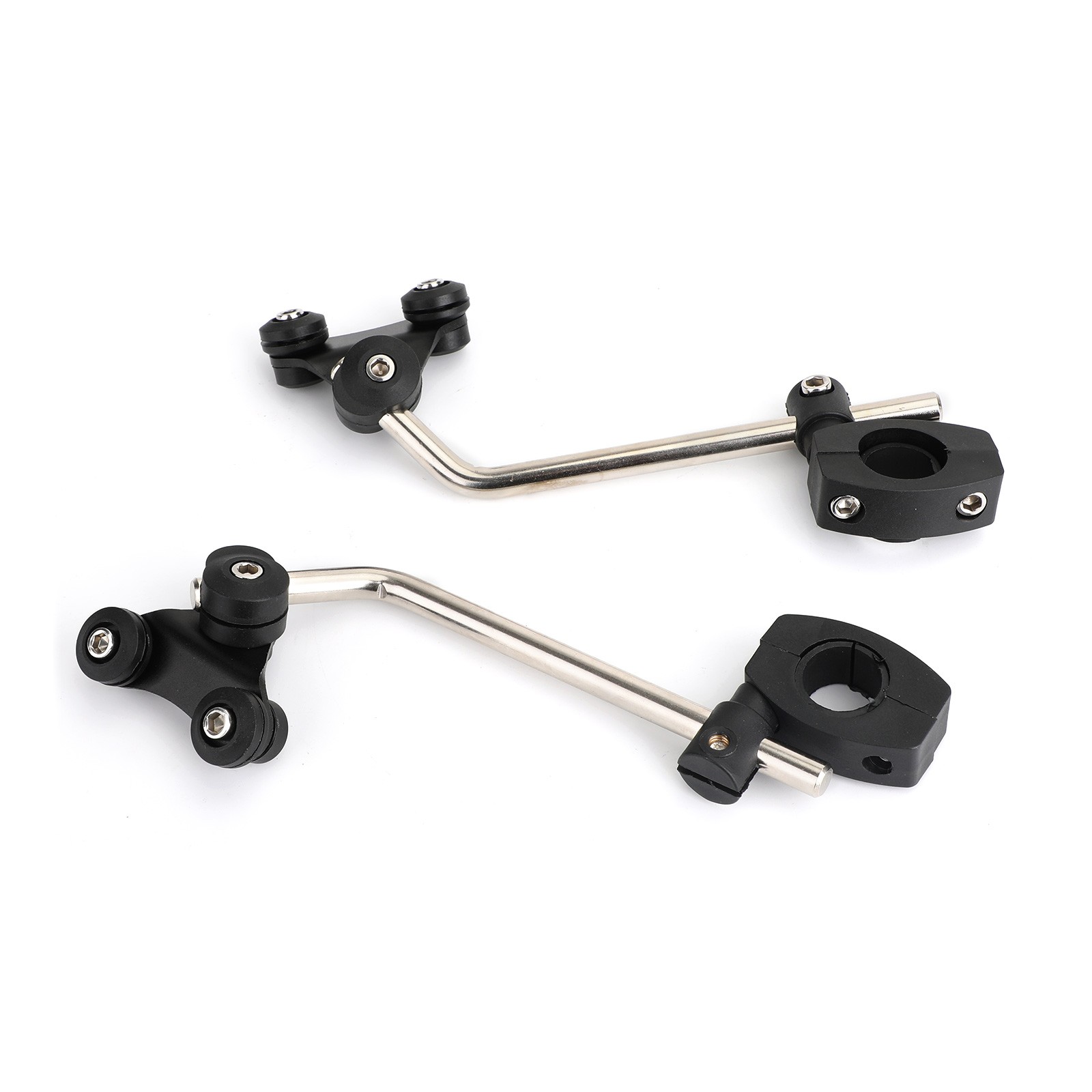 Universal Windscreen Bracket 7/8" 22mm Standard Handlebar Windshield Mount Clamp