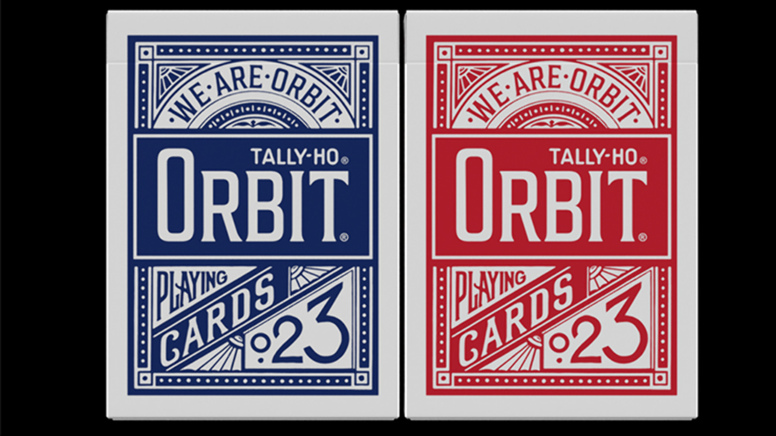 ARCH-Orbit Tally Ho Circle Back (Red) Playing Cards