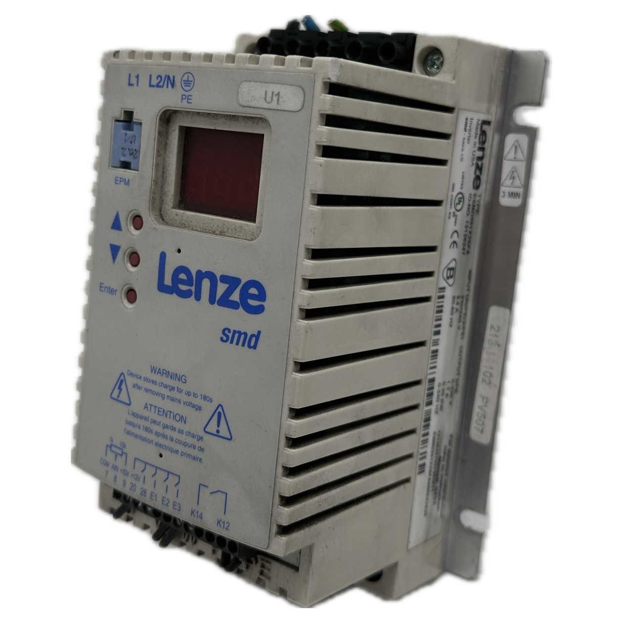 FJ212 Frequency Inverter Lenze ESMD251X2SFA 0.25 kW