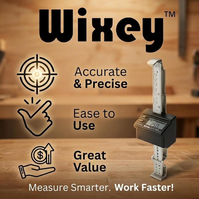 Digital Planer Gauge – Electronic Digital Readout & Thickness Measuring Tool