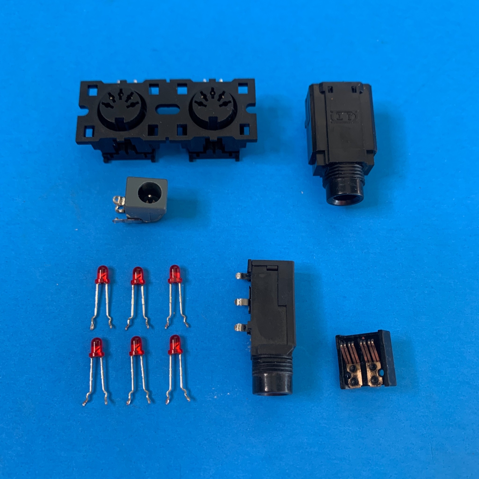 [FRS]CASIO LK-100 Volume Slider Input Headphone Sustain Socket LED [Select Part]
