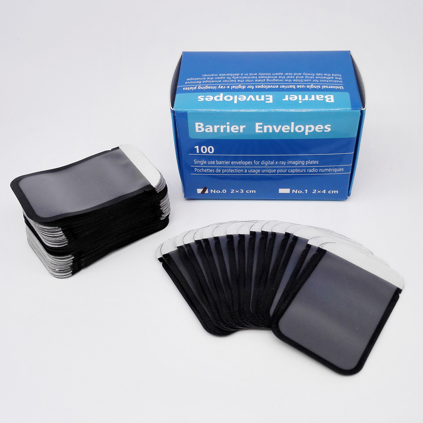 Dental Digital X-Ray Scan X Barrier Envelopes for Phosphor Plate #0/#1/#2