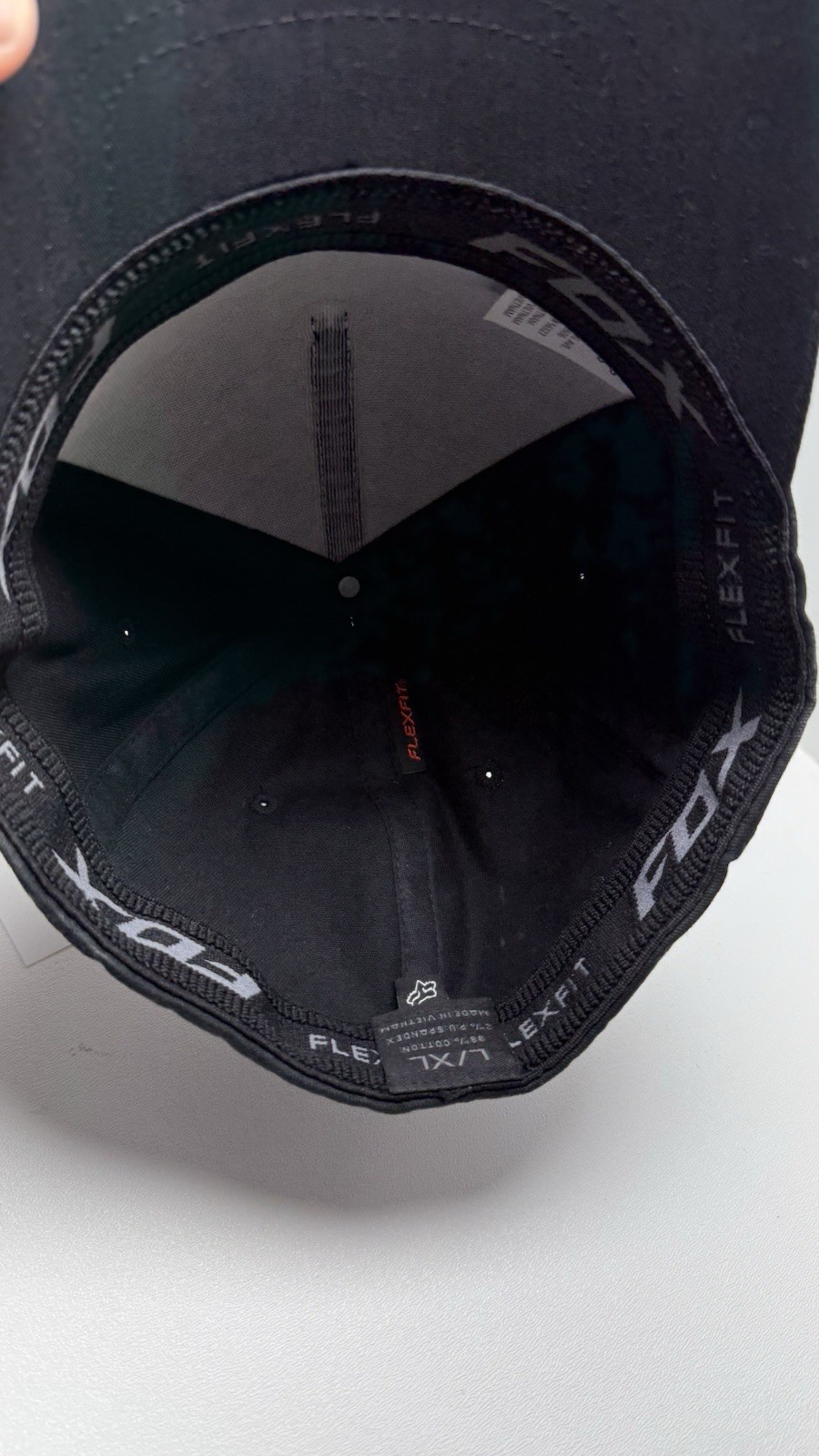 Fox Racing x Honda Flexfit Hat L/XL Curved Bill MX ATV MTB Cap