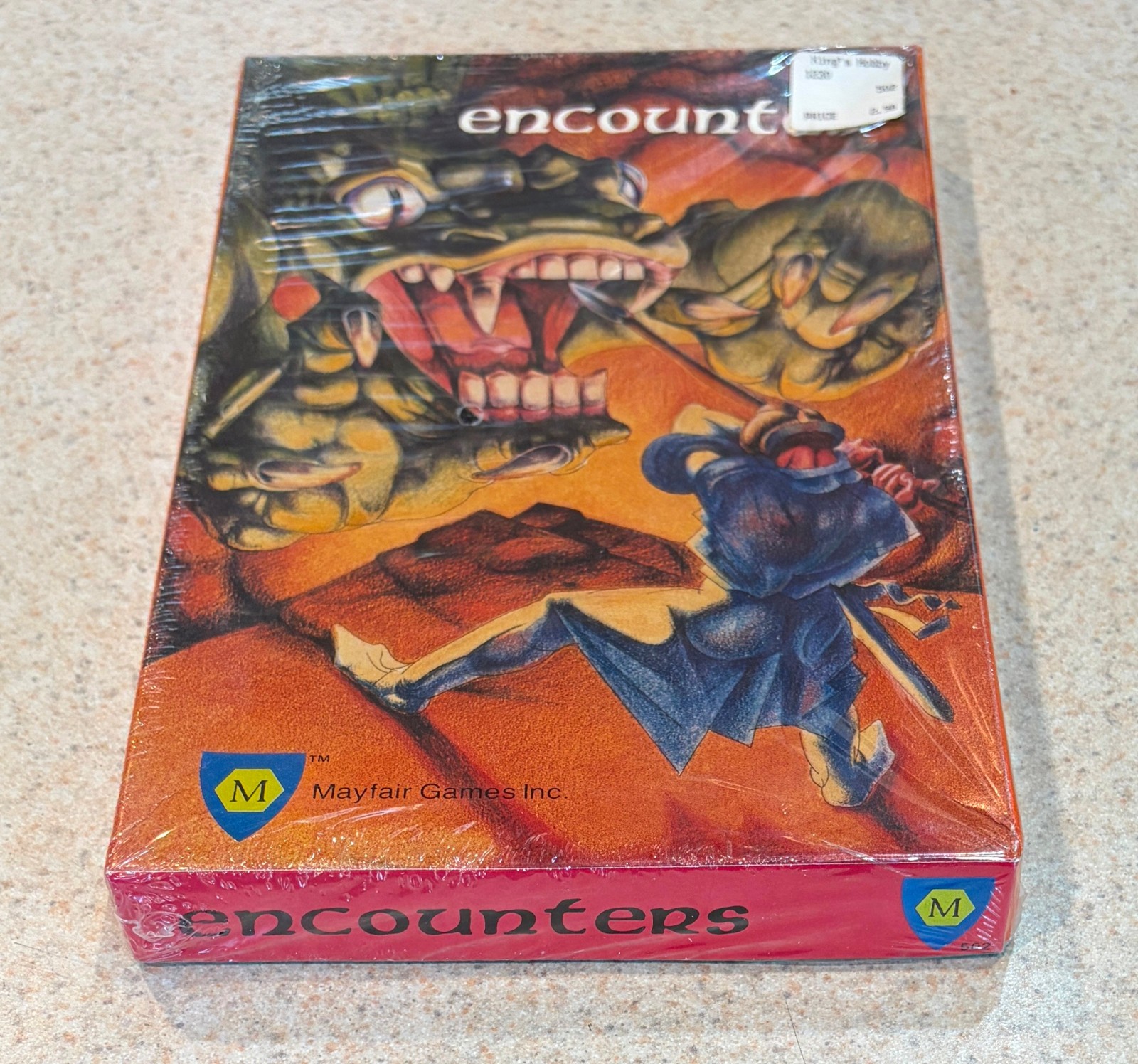 ENCOUNTERS Fantasy Box RPG (1982 Mayfair Games) -- SEALED