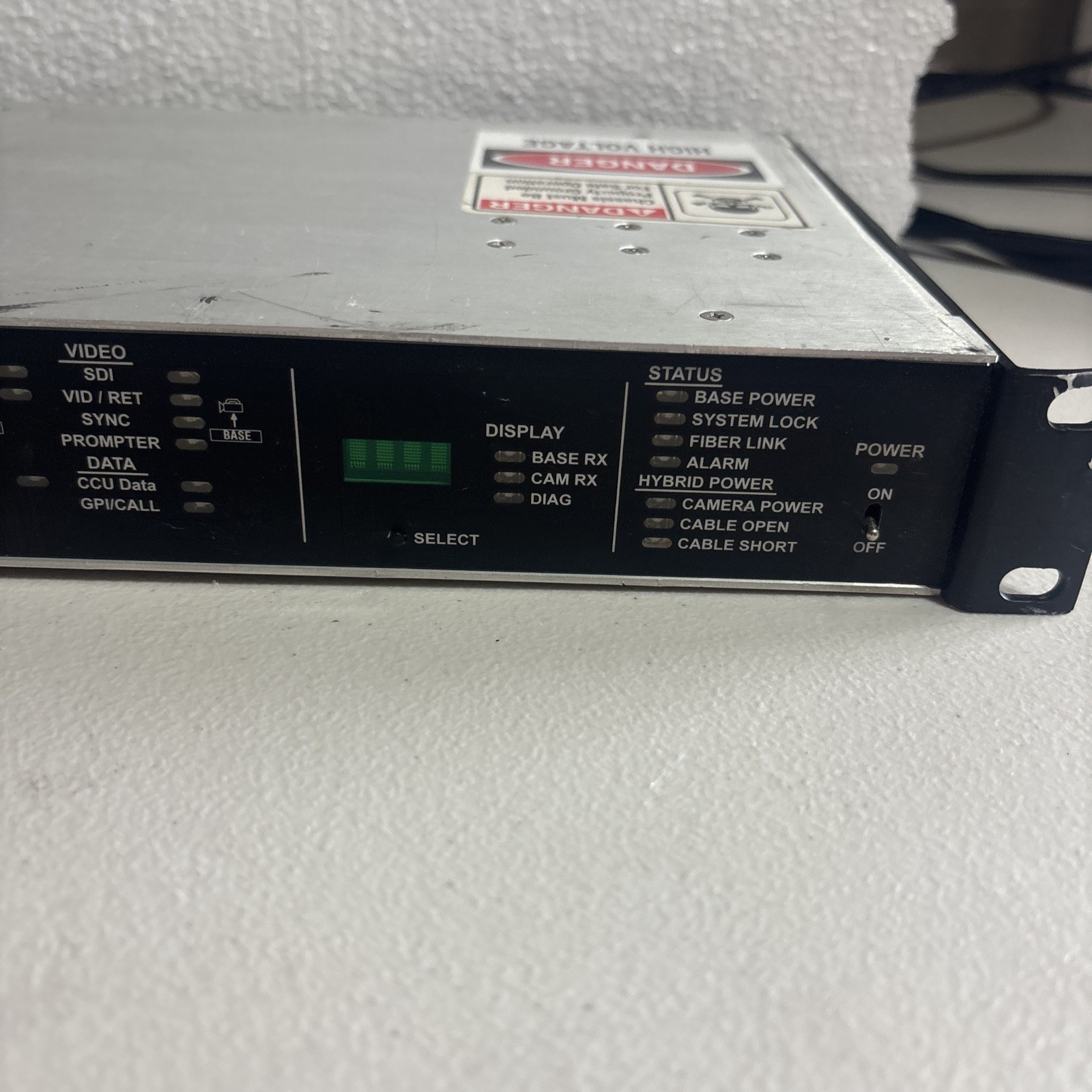 CopperHead ProHD RM-FP790 Powered Base Station - Rackmountable Untested Turns On