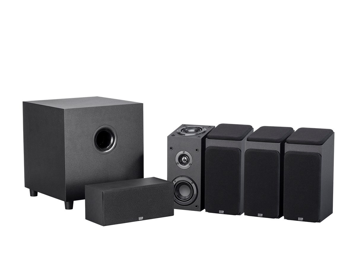 Monoprice Premium 5.1.4-Ch. Immersive Home Theater System With 8 In Subwoofer