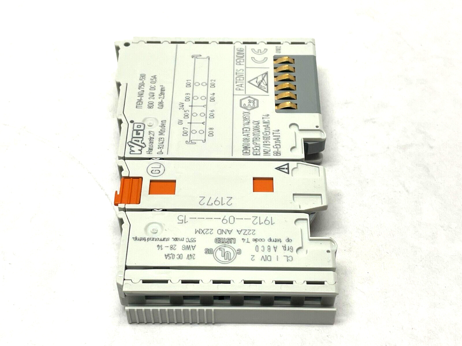 Wago 750-530 Digital Output Module 8-Channel