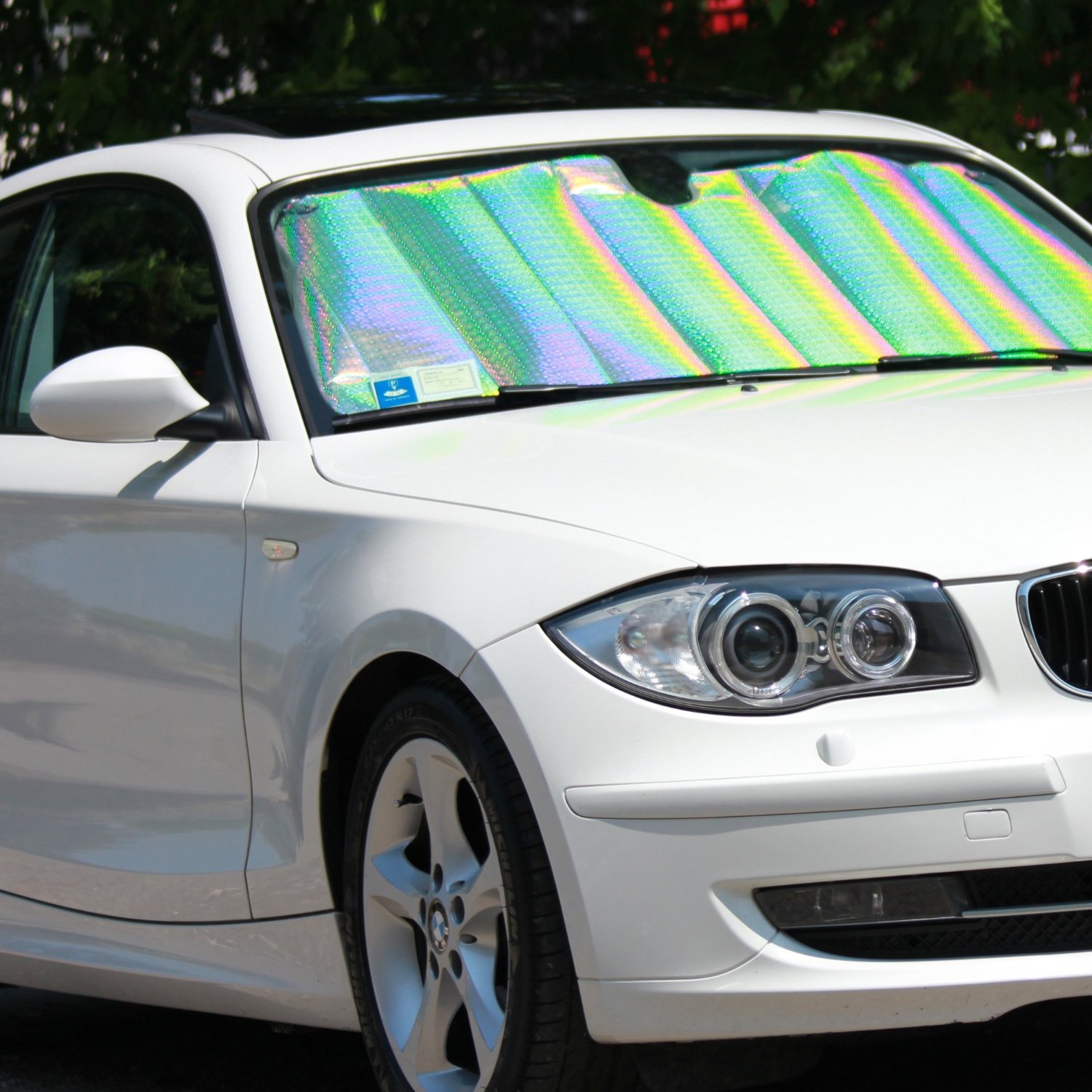 XL Extra Large Cars Reflective and Foldable Car UV Laser Sun Shade Block Screen