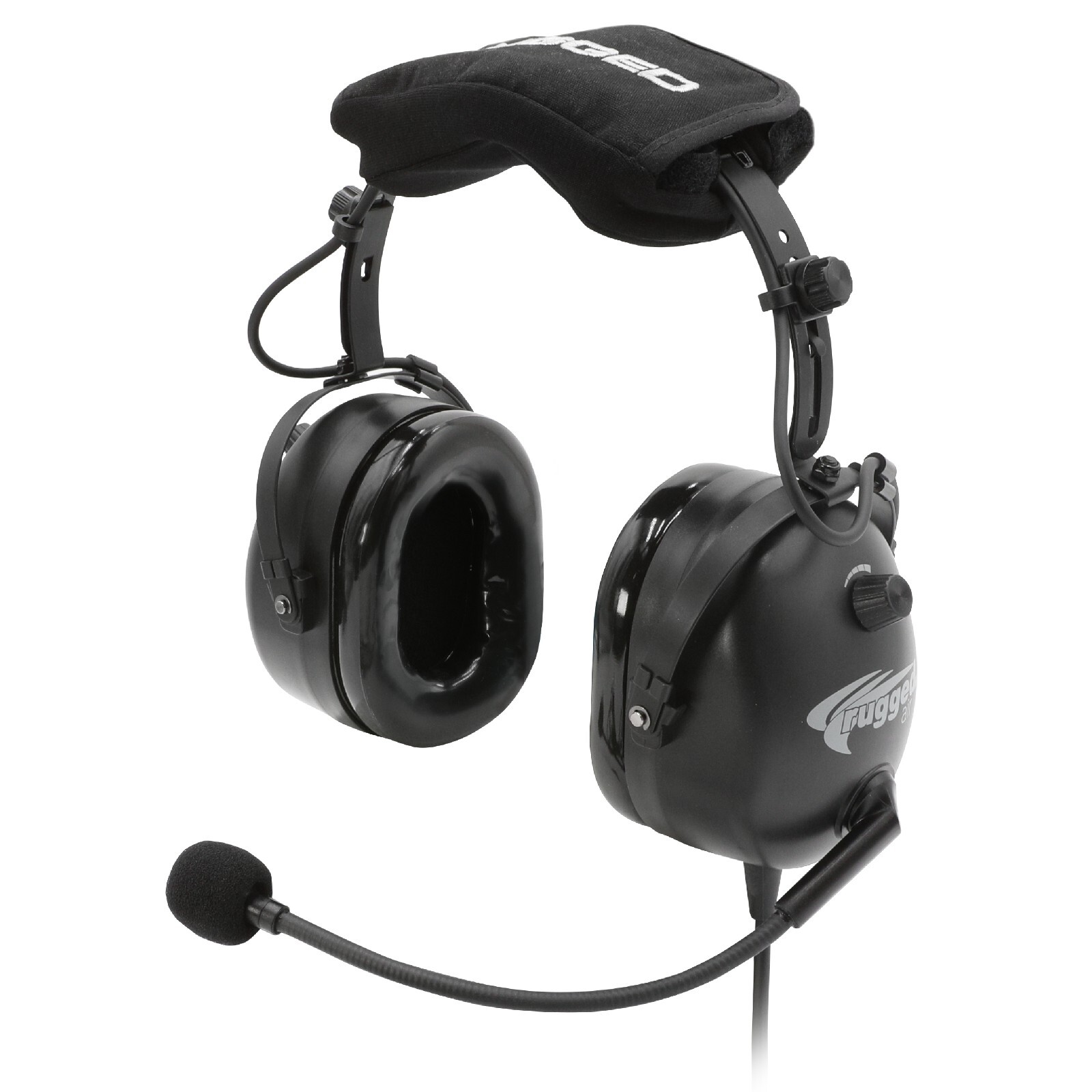 Rugged Air RA210-BT Bluetooth General Aviation Headset A20 GA Plug Student Pilot