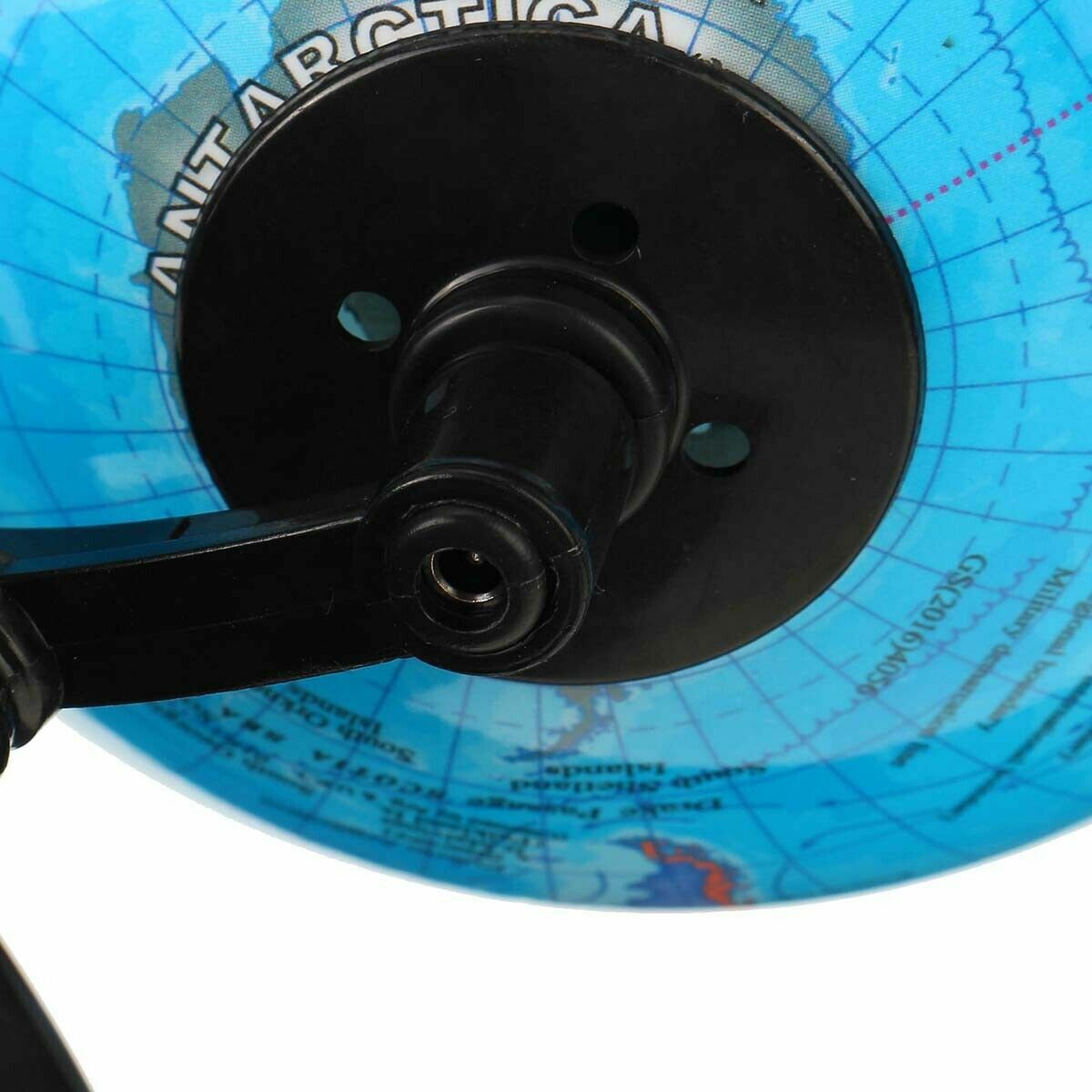 Rotating LED Night Light World Earth Globe Map Students Kids Geography Education