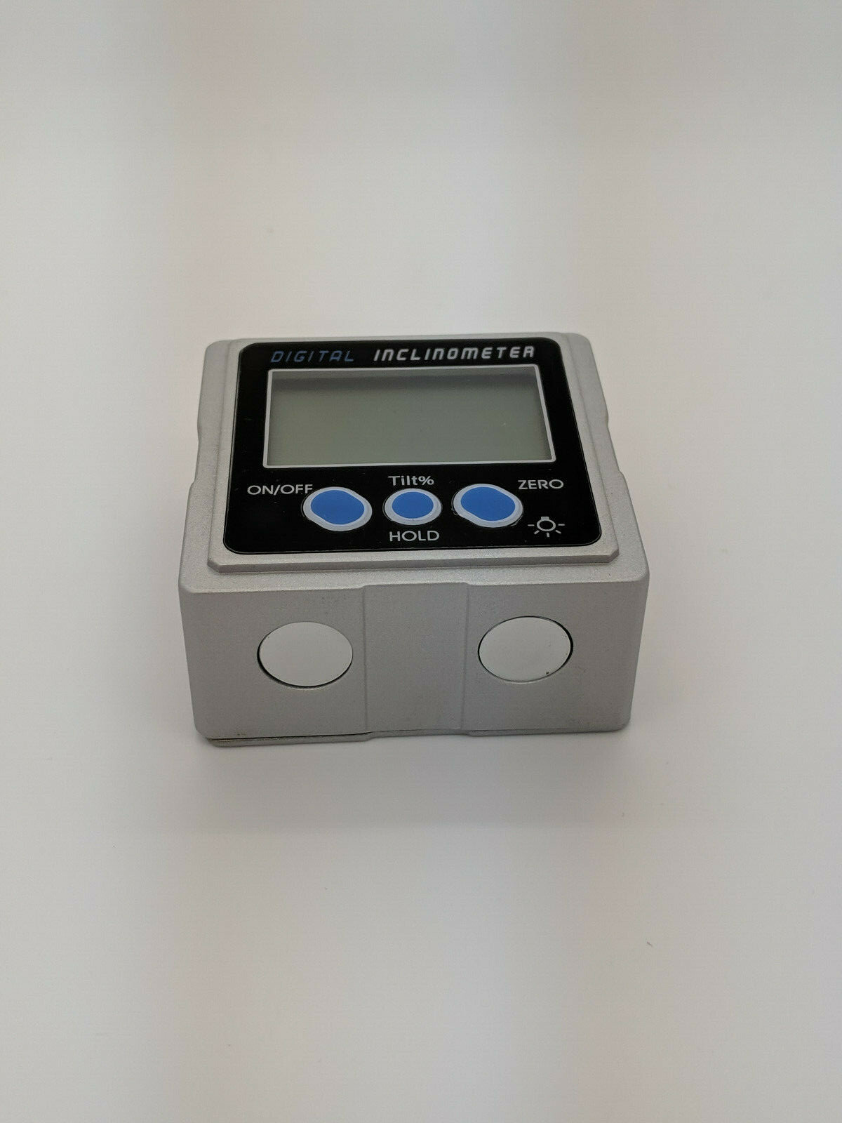 3 Magnets Light LCD Digital Bevel Box Protractor Gauge Angle Inclinometer Level