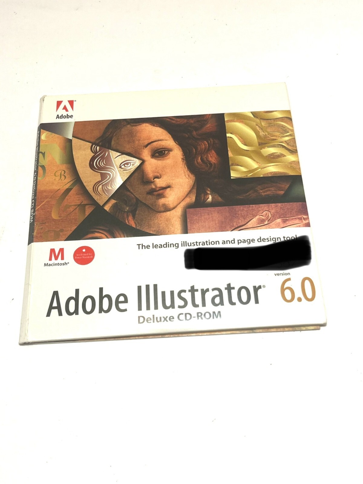 Photo Illustrator Version 6.0 Deluxe CD-ROM Macintosh 1996 w/ CD Product Key