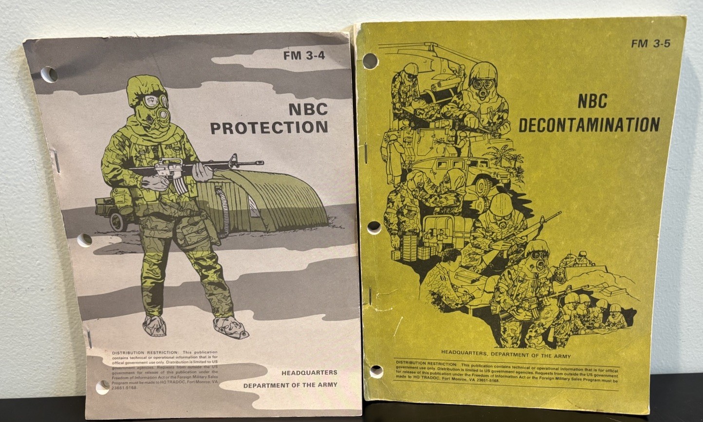 Department Of The Army Headquarters FM 3-4 FM 3-5 NBC Protection Decontamination