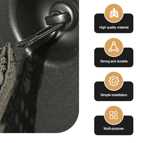 4PCS Car Cargo Net Hooks, Cars Trunk Hook Screws, Auto Cargo Nets Tie Down